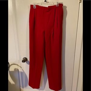 Vintage Red Trousers